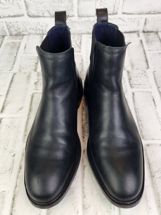Cole Haan Kennedy Grand Waterproof Men\'s Sz 9 Black Leather Chelsea Boots C23097 main image 7